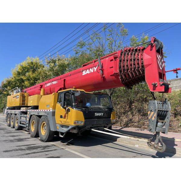 Buy 2024 Sany STC2000 Used Crane With A 90-Meter Boom, A 36-Meter Jib, And A 61-Ton Counterweight. It'S In Excellent Working Condition. at wholesale prices