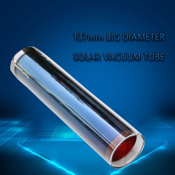 137*610mm Solar Thermal Evacuated Tube With Three Targets For Solar Grill