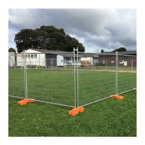 Galvanized and PVC Coated Low Carbon Steel Canada Temporary Fence Panel