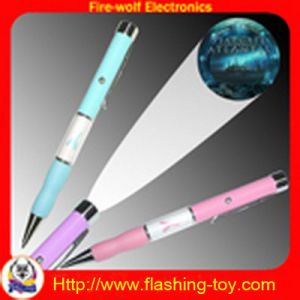 Led logo projector pen