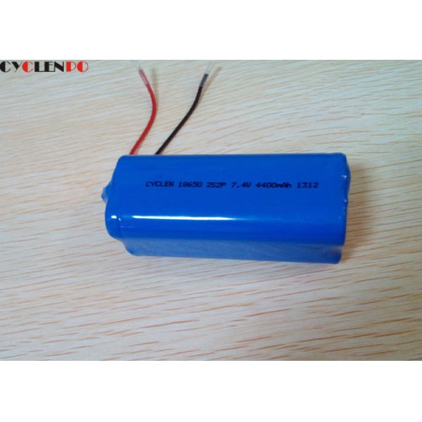 7.4v 4400mah Rechargeable Lithium Ion Battery Pack Flashlight / Power Tools