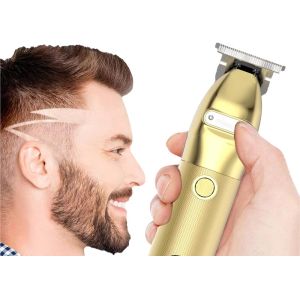 Convenient Gold Cutting Tools Men Professional Electric Trimmer Rechargeable