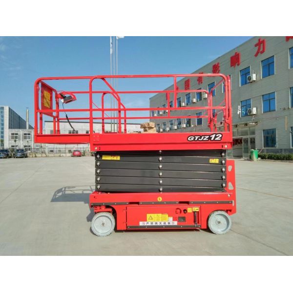 Electric Scissor Lift Mewp Mobile Elevating Work Platforms with Customization