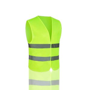 Outdoor Custom Reflective Safety Vest Coveralls Size L Green Reflective Jacket