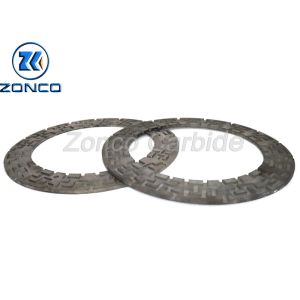 Iso Certificated Tungsten Carbide Wear Parts With Complete Customization