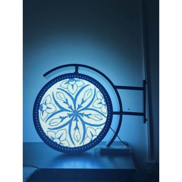 Buy Circular P4 RGB Outdoor Digital LED Signs Advertising IP65 Waterproof at wholesale prices