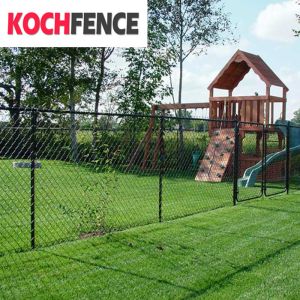 Airport Chain Link Security Fence 8 Foot Type 1.5 Inch Easily Assembled Eco