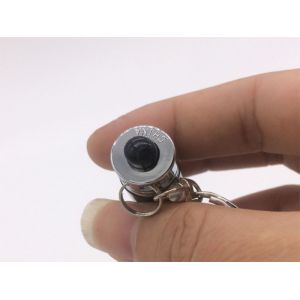 Promotional Personalized Anodized Laser Etch Aluminum Keychain Beer Bottle