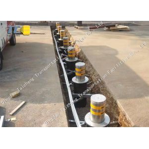 Electric Hydraulic Retractable Bollards Removable Parking Barriers Rustproof