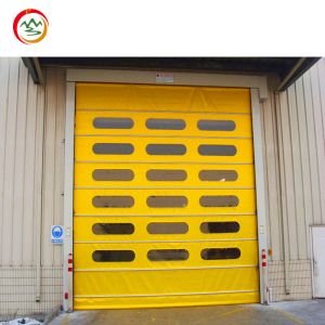 China Wholesale Custom Fast Industrial Warehouse Indoor Roller Shutter PVC Fast Door Geomagnetic Induction Fast Roller Shutter Door on sale