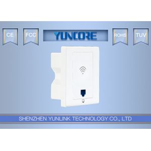 Quality Plug And Play Wall Plate Wireless Access Point 48V Passive PoE With Quallcom Solution for sale