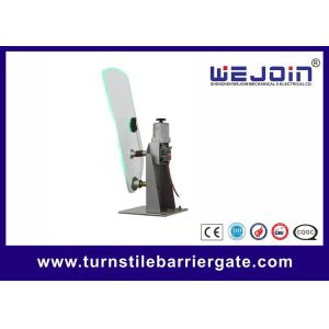 110V Stainless Steel Full-automatical Flap Barrier Gate With Auti-collision