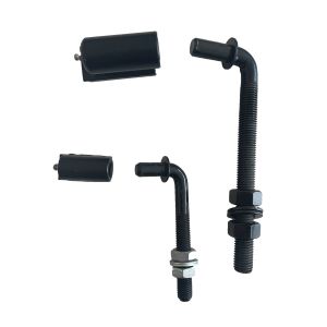 heavy duty balck power coating Adjustable Steel Barrel Hinges for gate