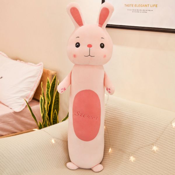 Cylindrical Cute Eco Friendly Stuffed Animals Pp Cotton Soft Plush Toys