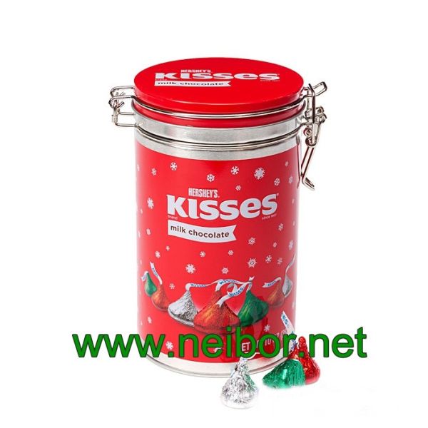 Buy airtight tin box with metal clasp for chocolate bar,airtigh coffee tin can at wholesale prices