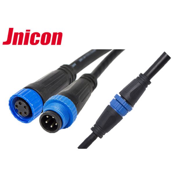 Buy Plastic 5 Pin Waterproof Electrical Connectors 300V 10A Easy Assemble at wholesale prices