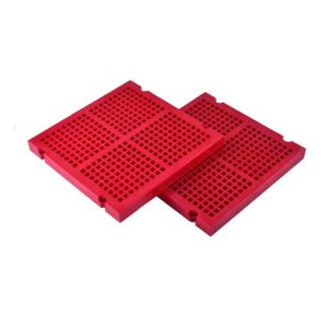 China 305x305x30mm Polyurethane Modular Dewatering Mesh Screen Fixing With PU Blot on sale