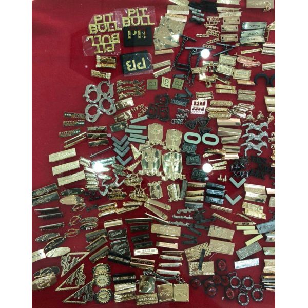 Custom Bright Zinc Alloy Metal Jeans Button Engraved Metal Button