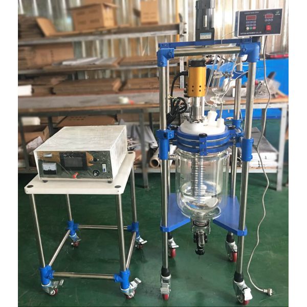 5L ultrasonic homogenizer reactor