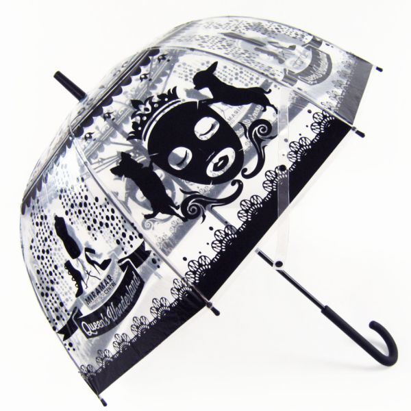 Buy Manual Open Stripe Transparent POE Umbrella ,  Clear Dome Umbrella at wholesale prices