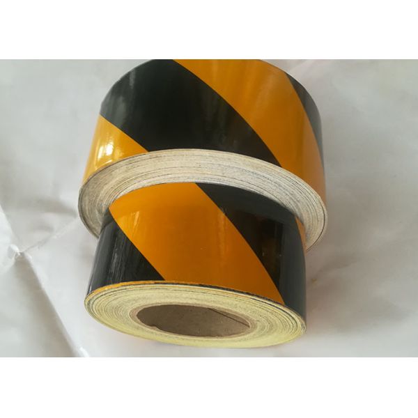 Buy Self Adhesive Warning Reflective Tape Roll For Traffic Safety at wholesale prices