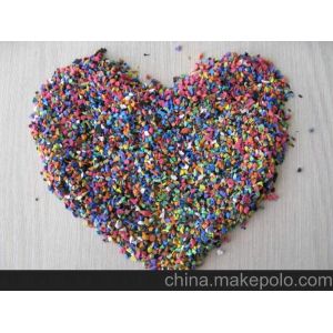 Black SBR Rubber Granules 1mm - 3mm Recycled Crumb Rubber For School