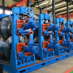 Fully Automatic ERW219 Carbon Steel Pipe Making Machine 150KW
