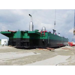 700mm Efficient Sand Dredger Machinery / Sand Dredger With Anchor Booms And Spud