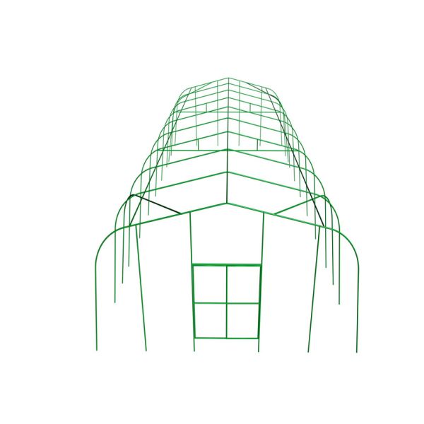 Smart Ventilation Diy Small Greenhouse 4x6m For Urban Gardening