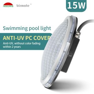 China Warm White IP68 UL Swimming Pool Lights 3500K 2 Wires Of 1.5m Length Wires Out on sale
