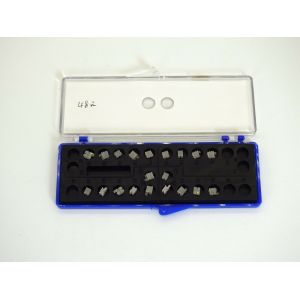Good Adhesion Ortho Ceramic Brackets With 0.022 Mbt 345 Hooks Simple Operation
