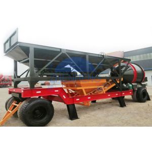 JZM1500 Construction Equipment 75m3/H Mobile Concrete Batching Plant