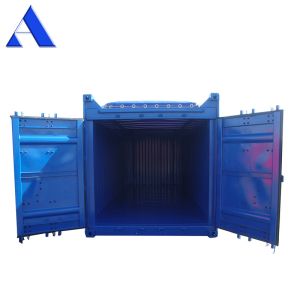 10ft DNV 2.7-1 Standard Open Top Dry Container with Tarpaulin Cover Steel