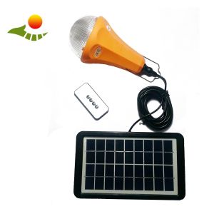 Solar Power System Solar Panel Mini Home Lighting System with Mobile Charger SRE