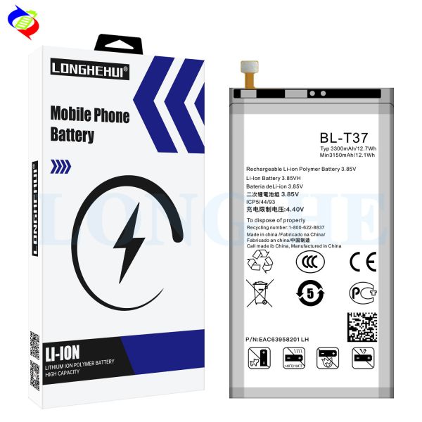 Mobile Phone Battery BL-T37 3300mAh 3.87V for LG V40 Q8 QStylo4 Q710 Q815