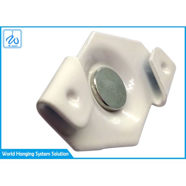 White Suspended Ceiling Clip T Bar Clips For Attaching Track Lighting