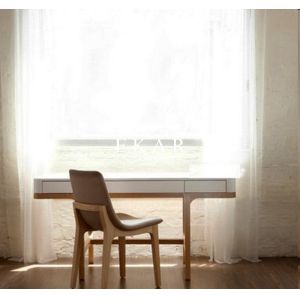 Modern Simple Computer Desk Mdf Wood Desktop White Study Table