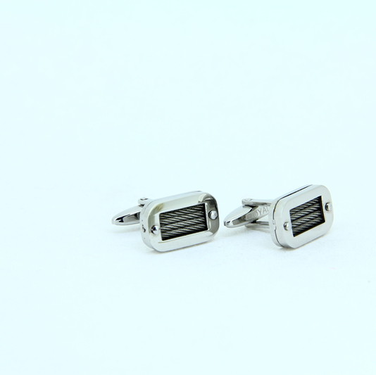 Buy High Quality Fashin Classic Stainless Steel Men's Cuff Links Cuff Buttons LCF113 at wholesale prices
