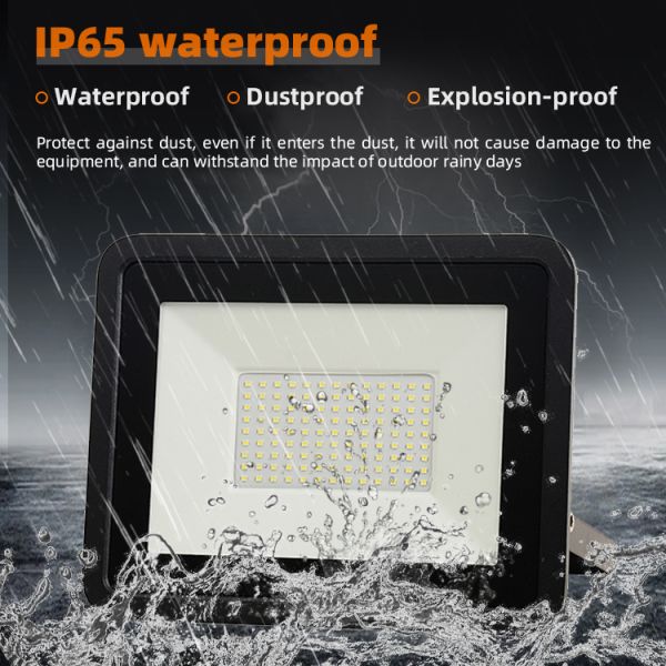 Slim Outdoor Garden LED Flood Lights 30w 50w 100w LED Floodlight Ip65