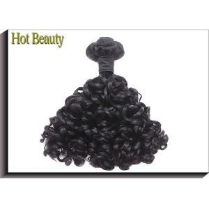 Big Pissy Real Double Weft Human Hair Extensions / Double Drawn Curly Hair