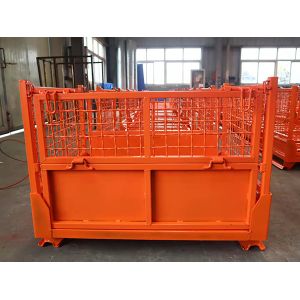 China Customized Foldable Collapsible Pallet Cage Efficient Storage Solution on sale