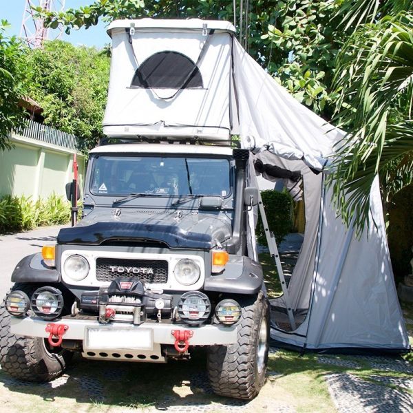 Buy Tear Resistant Car Top Tent Hard Shell With Clipper - Built Design at wholesale prices