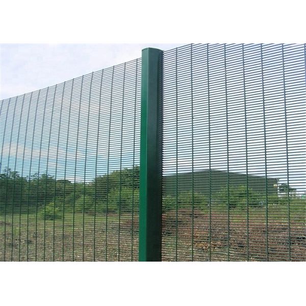 Buy Galvanised Panels Wire 358 Security Fence Prison Mesh 2.43m High at wholesale prices