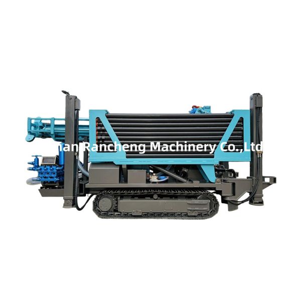 Upgrade RCF350C Water Well Drilling Machine With Drill Rod Rack For Water