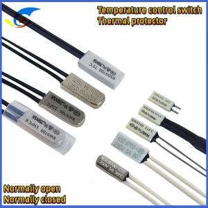 Jump Temperature Control Switch Thermal Protector BW9700 Plastic Case With Wire