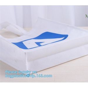 Non-Woven Fabric Bottle T-Shirt Shopping Bag/ t-shirt non woven bag with low