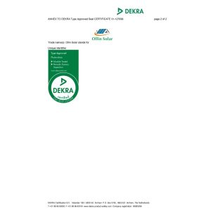 Yuyao Ollin Photovoltaic Technology Co., Ltd. Certifications