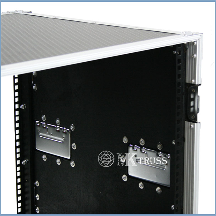 Professional Aviation Aluminum Alloy Black Flight Case for Simple Style Equipment