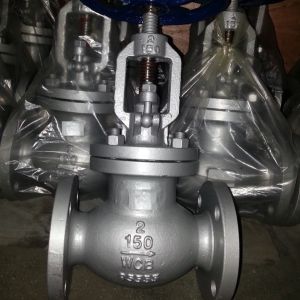 Pressure Seal 2500Lb Steam Globe Control Valve A197 Handwheel
