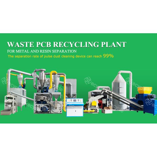 Customized Ewaste Recycling Machine , Electronic Scrap Recycling Machine